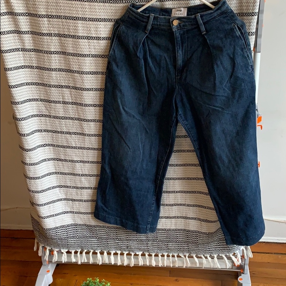 Jean Gaucho Pants